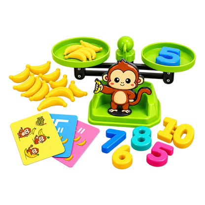Monkey Balance Educational Math Game