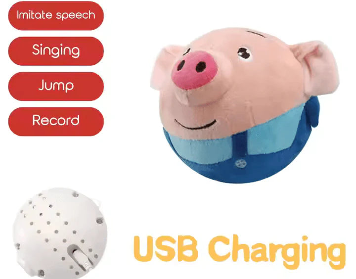 Dancing and Singing Piglet