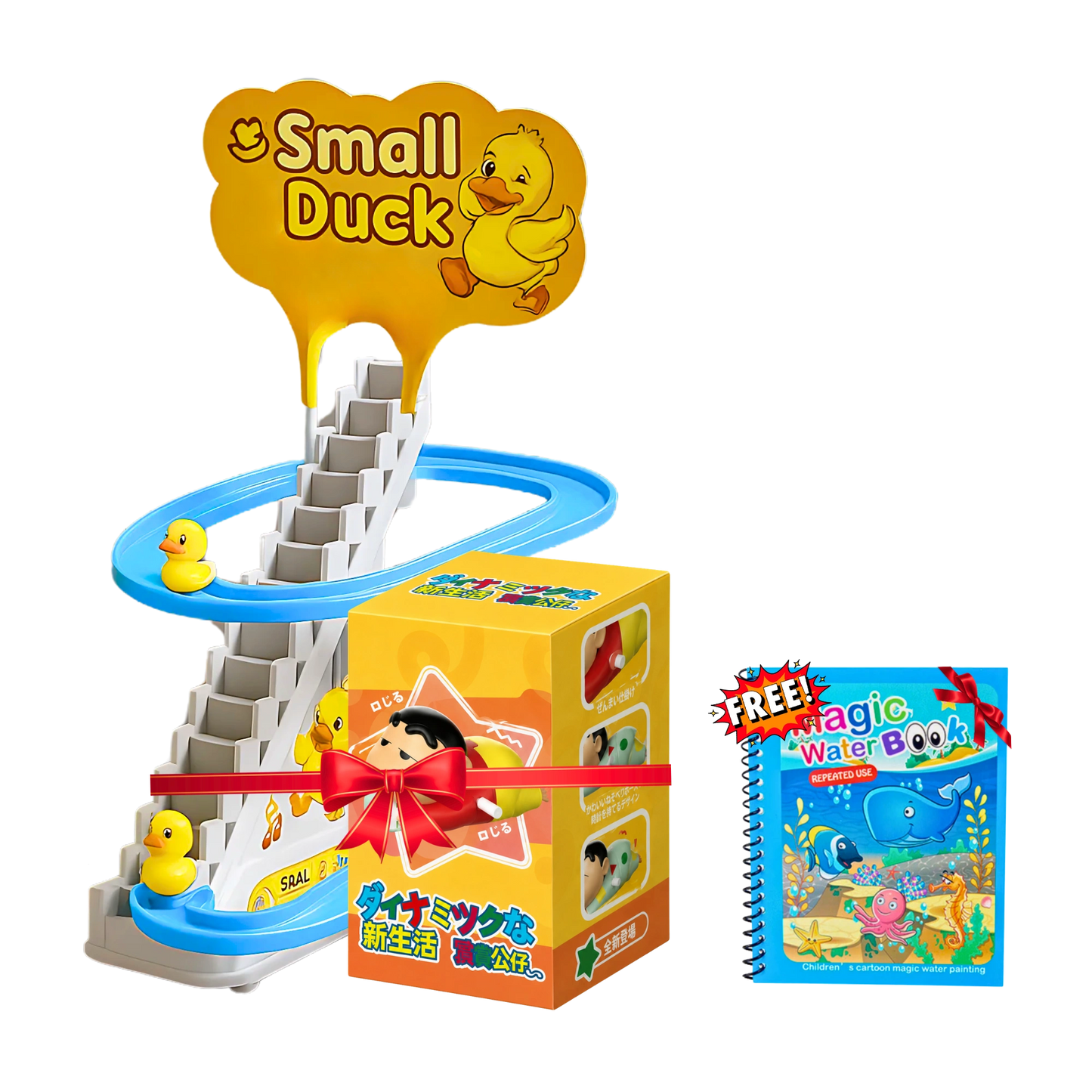 QuackTrail Musical 3 Pieces Duck Stairway Fun