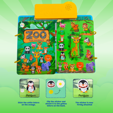 Interactive Velcro Press Sound Book