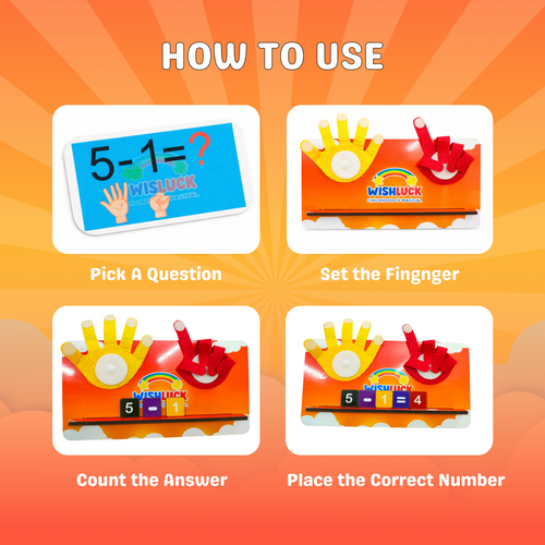 Maths Hand Counting Toy for Kids | Learn Numbers