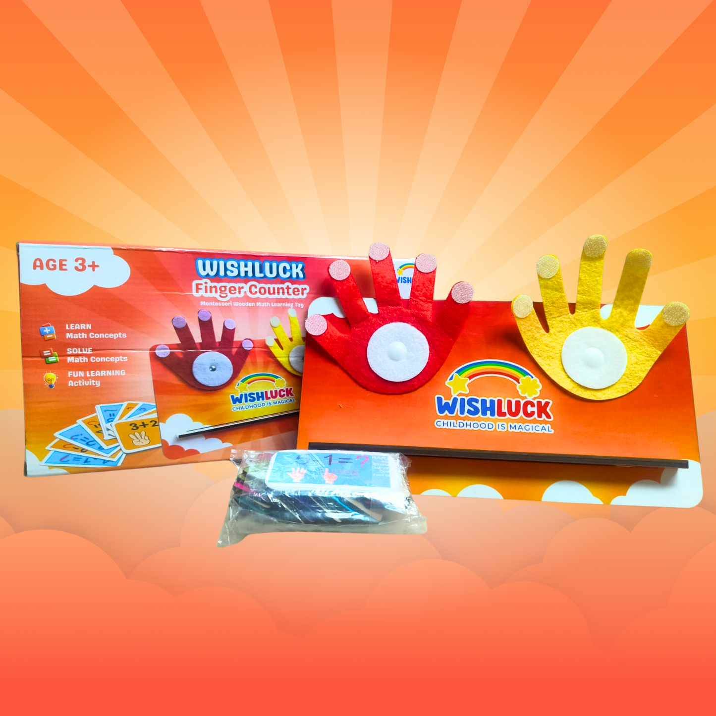 Maths Hand Counting Toy for Kids | Learn Numbers