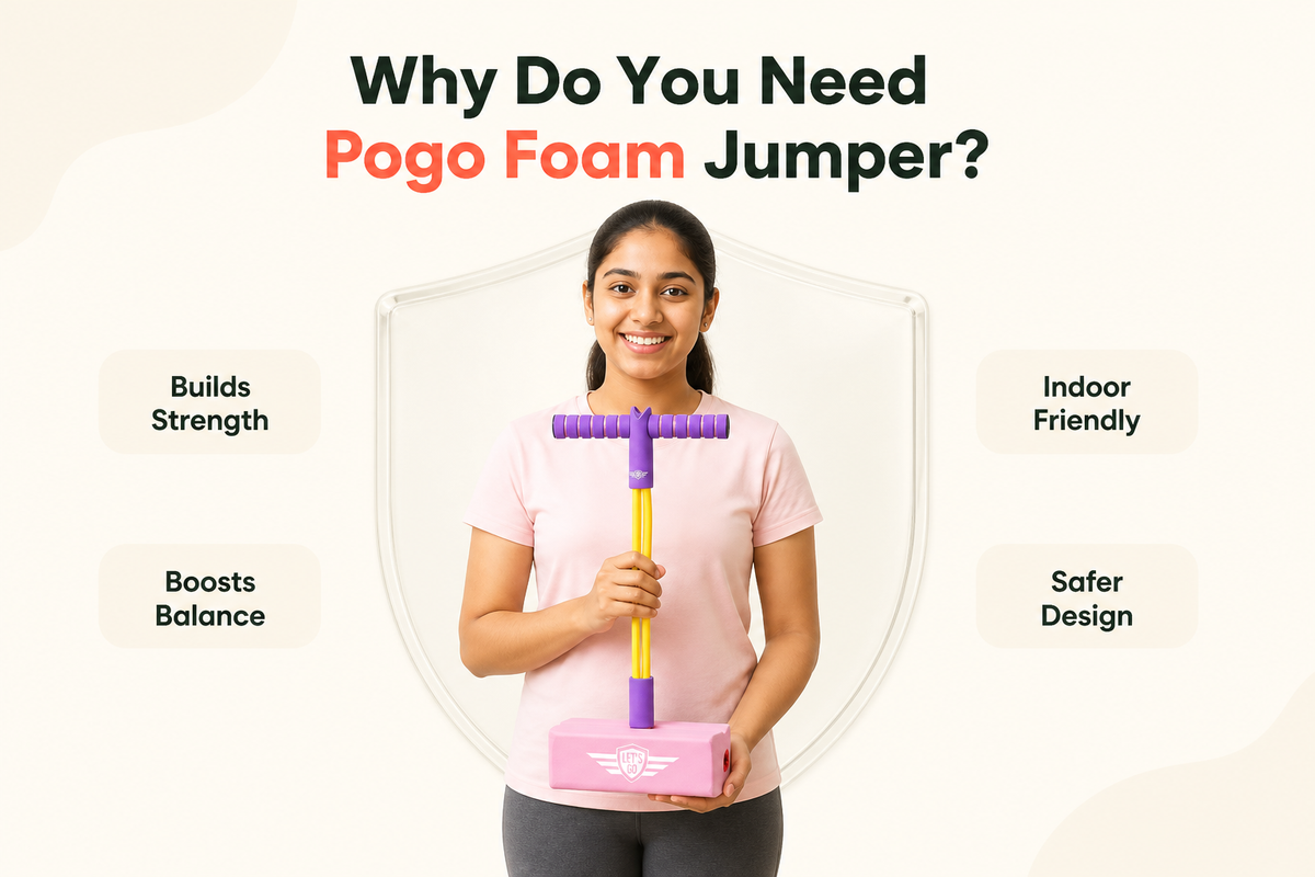 Pogo foam jumper for kids