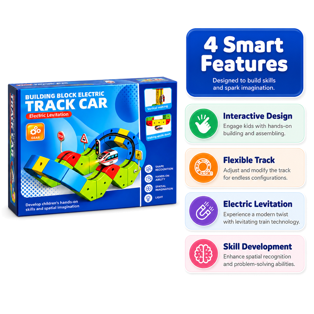 Twist Track Bullet Train Builder