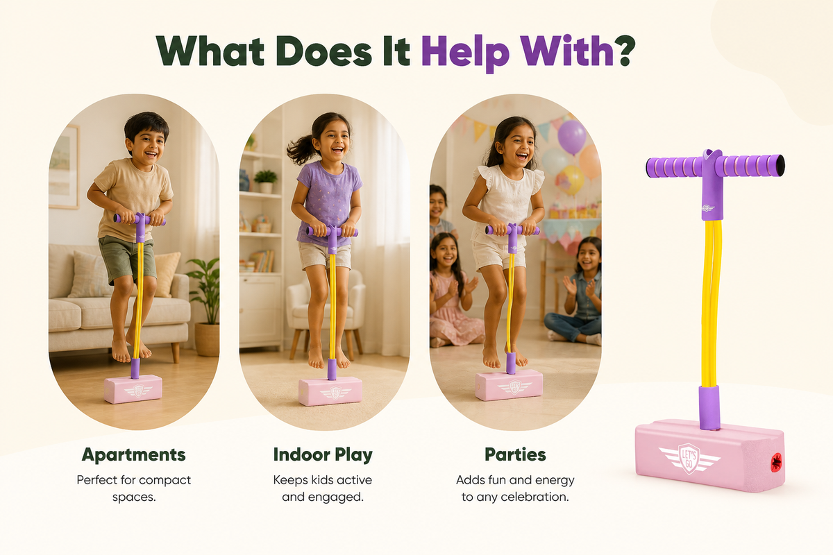 Pogo foam jumper for kids