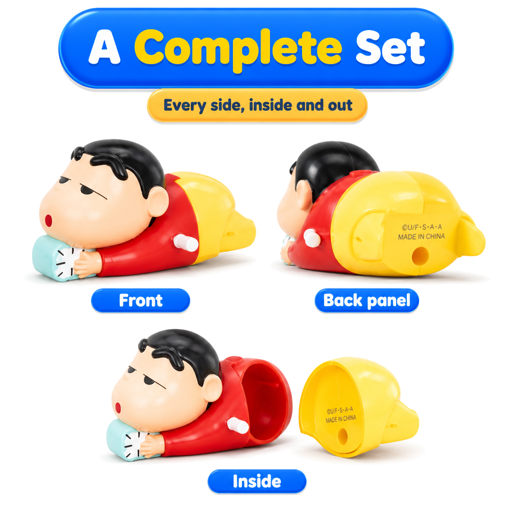 Crawling Shinchan Action Figure