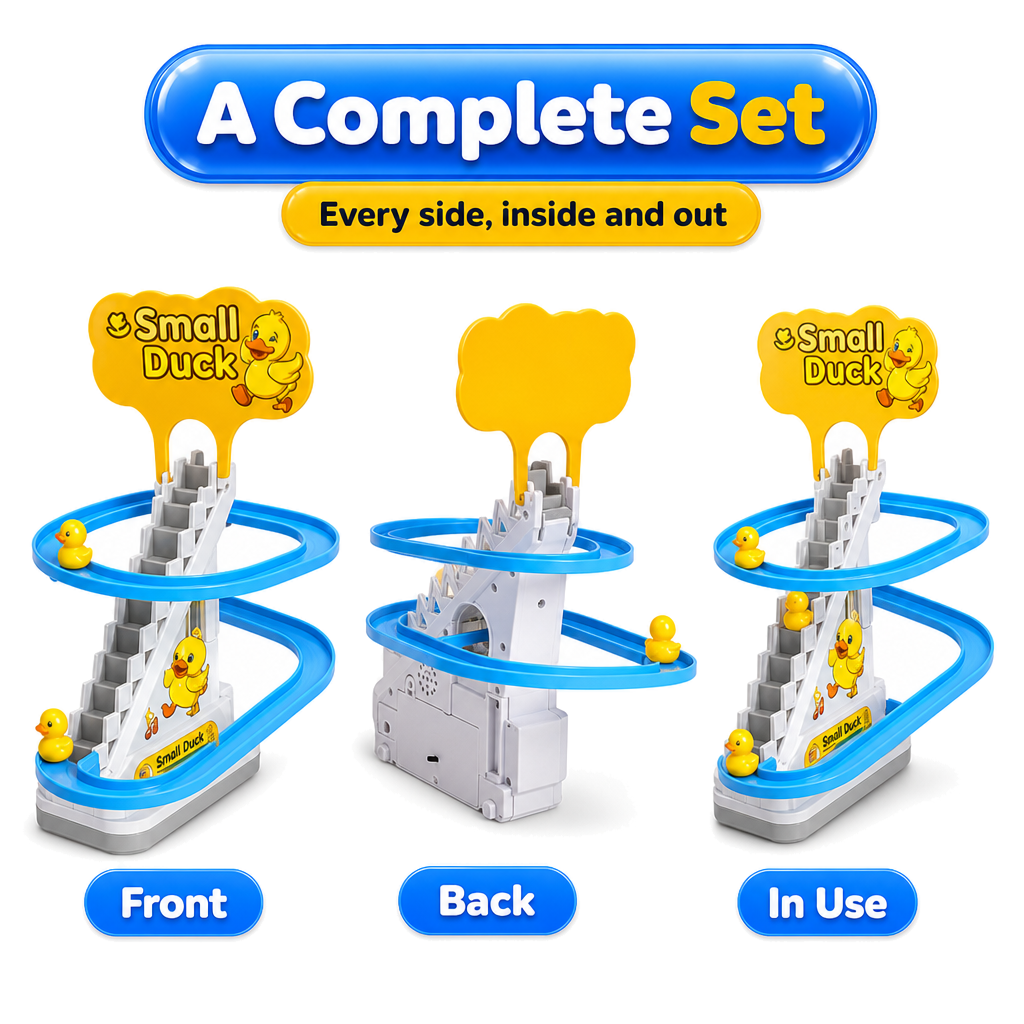 QuackTrail Musical 3 Pieces Duck Stairway Fun