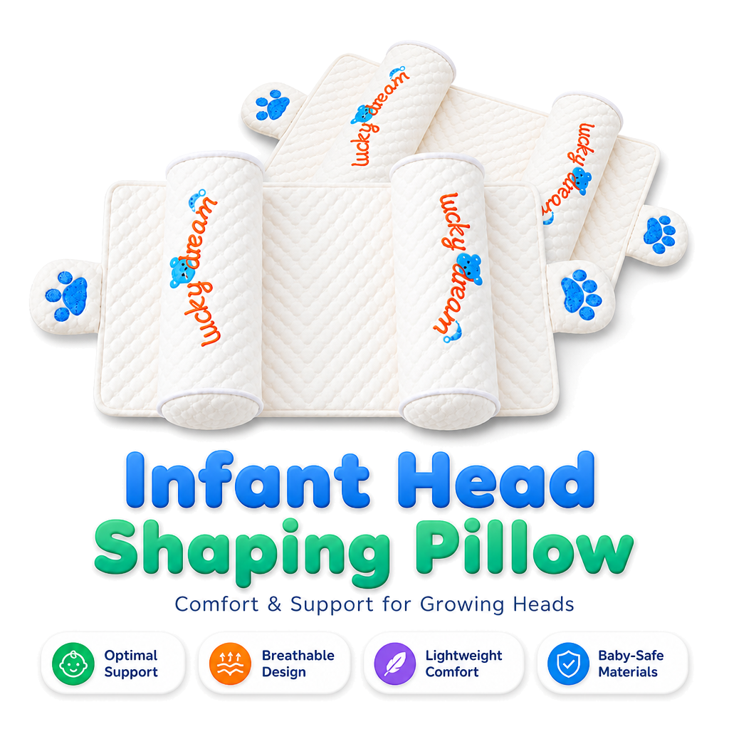 Baby head shaping pillow
