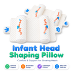 Baby head shaping pillow