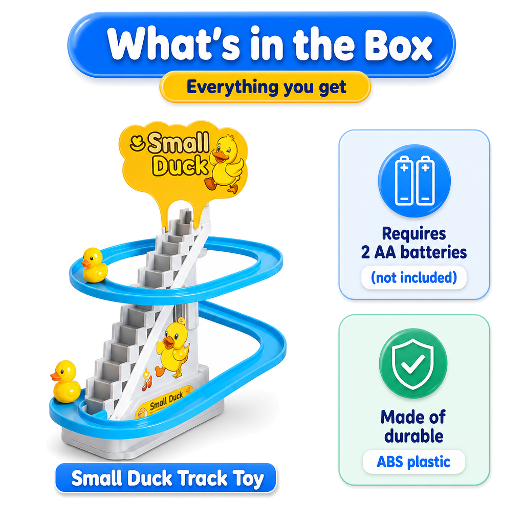 QuackTrail Musical 3 Pieces Duck Stairway Fun