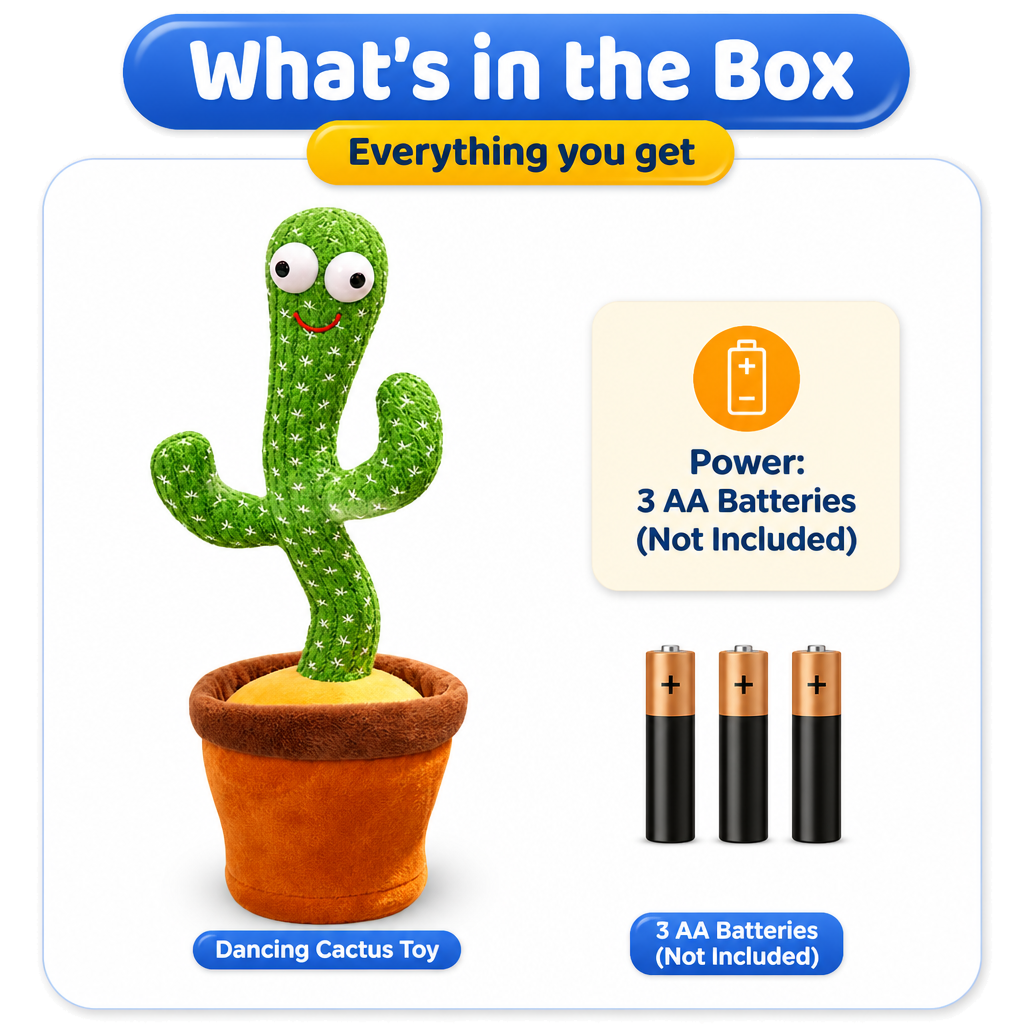 Talking Cactus Toy