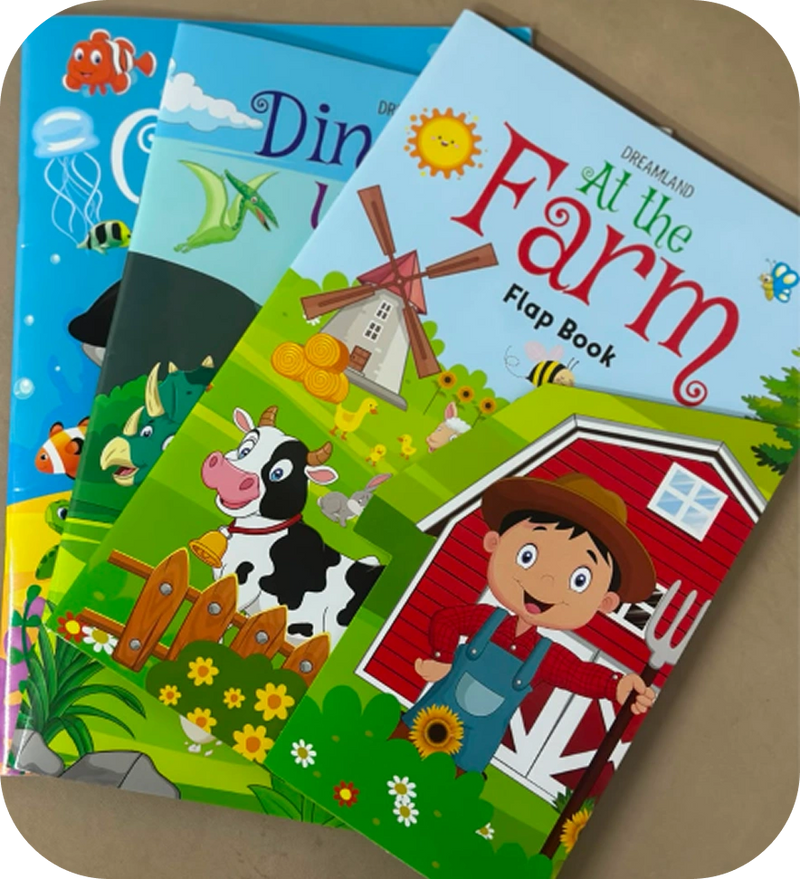 Anjali Gupta “A lovely set for toddlers. The flap activity makes reading interactive