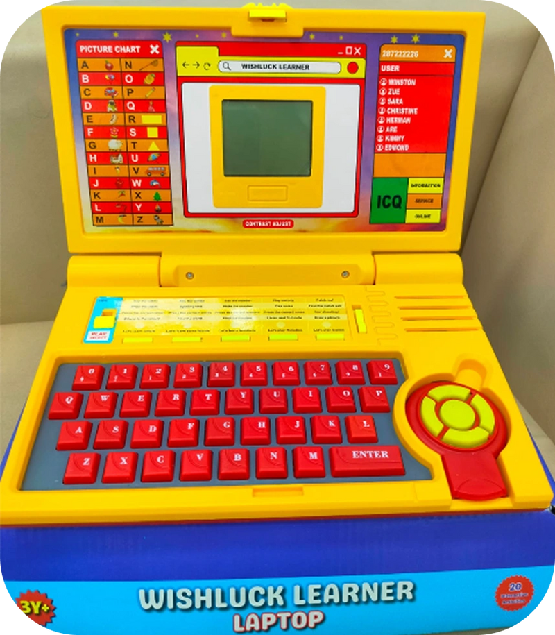 Srasti Gupta  Actually I like this kids laptop so much as it has many learning activities . 