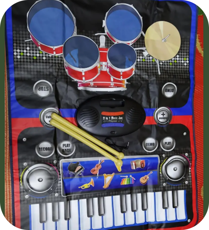 Ankit Mehra Very good quality product. My son loves the drum sounds. Great for early learning and keeps kids entertained for hours.