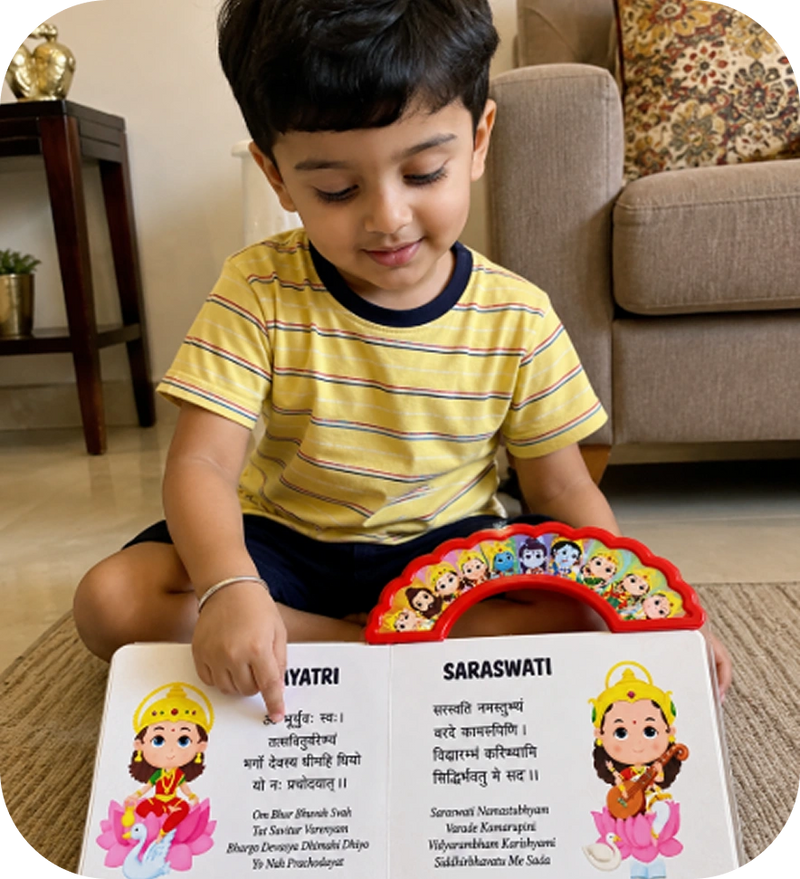 Ansh  "A wonderful way to teach Indian culture and values to kids. Highly recommended!