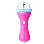Musical Microphone With 3D Light Projection