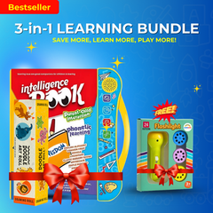 💥 3 in 1 LEARNING BUNDLE : Drawing Sheet, E-Book and Projector Torch ( Free )! 💥
