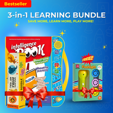 💥 3 in 1 LEARNING BUNDLE : Drawing Sheet, E-Book and Projector Torch ( Free )! 💥