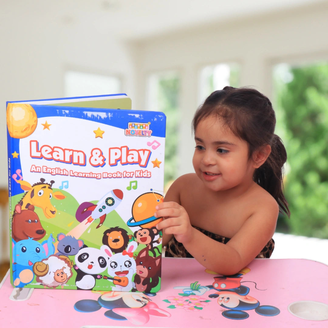 Learn & Play Interactive Sound Book for Kids (50% OFF Only For Today)