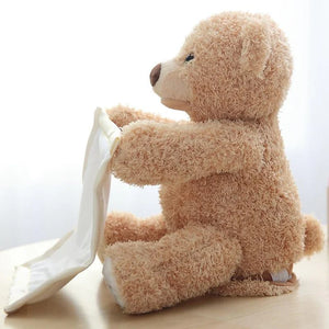 Wishluck's Interactive Peek-a-boo Bear