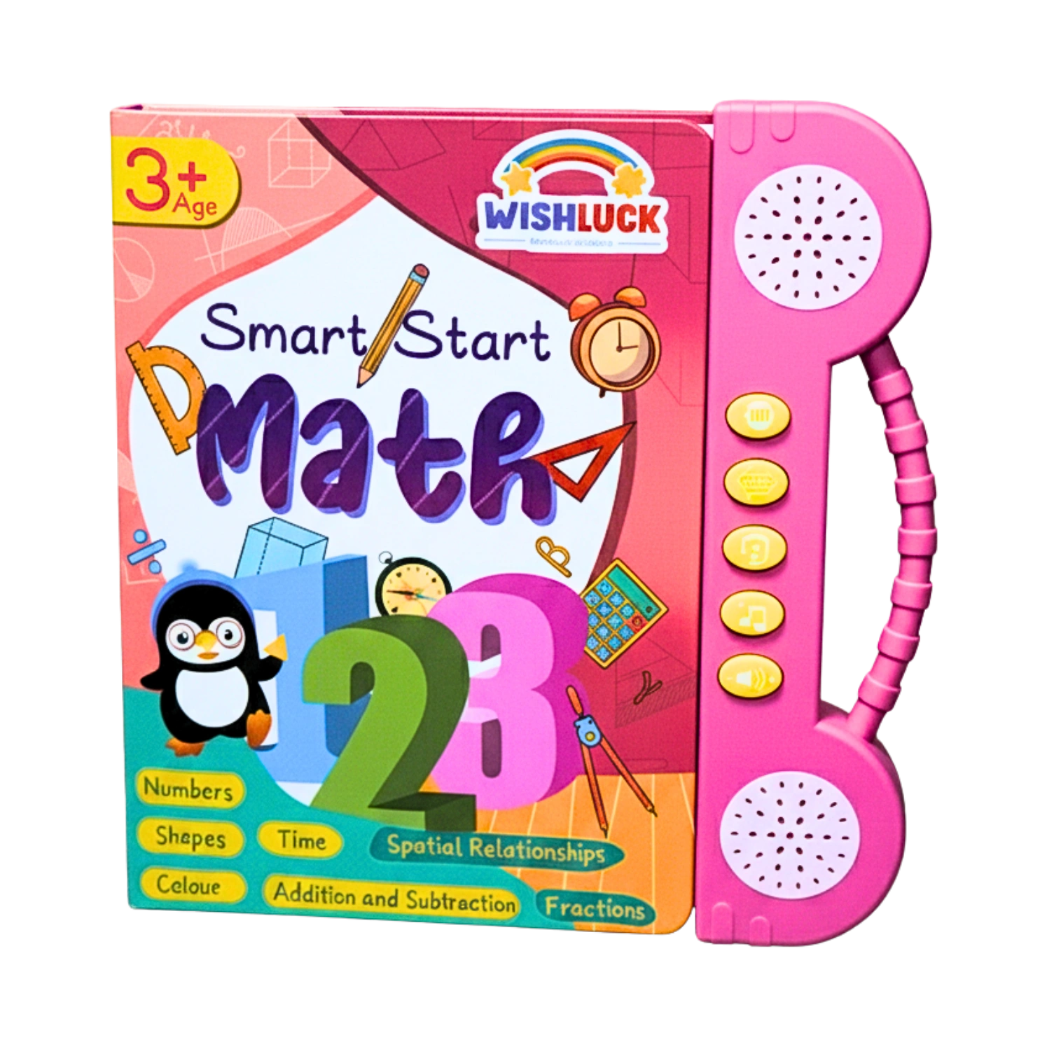 Little Learner Math Sound Book + Free Wishluck's Tote bag
