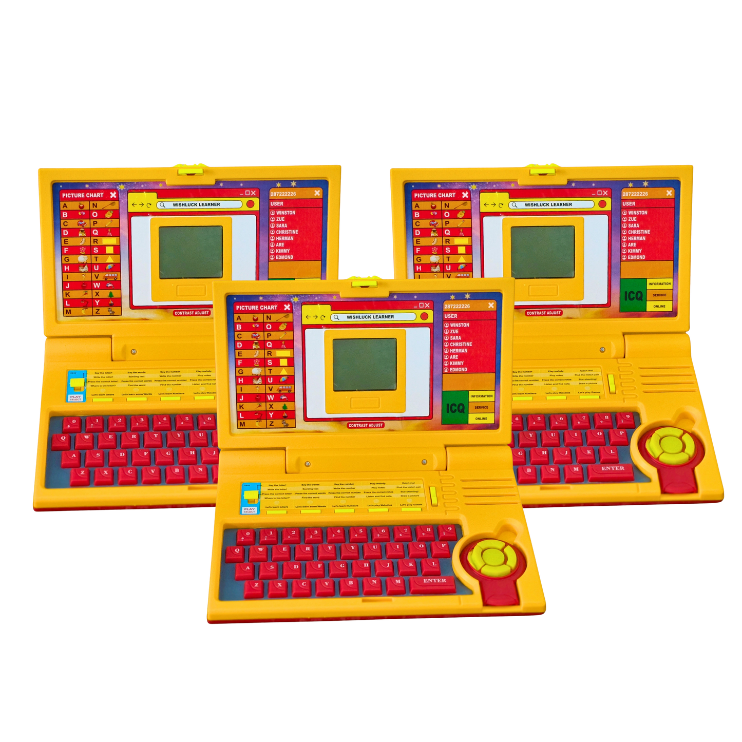 Kids Educational Laptop Toy | Learning Toys by Wishluck
