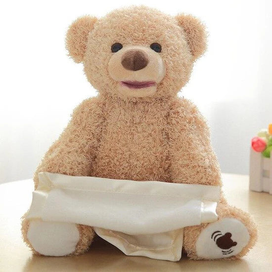 Wishluck's Interactive Peek-a-boo Bear