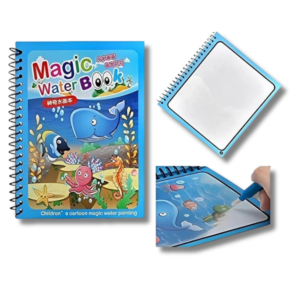 🎁 Wishluck's Reusable Magic Water Book